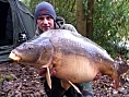 Simon Firth, 7th Nov<br />47lb mirror